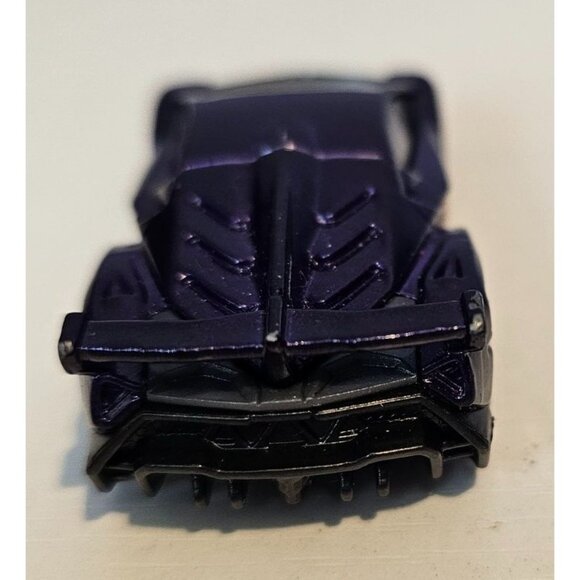 Hot Wheels 2013 Mattel Lamborghini Veneno Die-Cast Toy Car Purple 3" 1:64 Scale - Picture 5 of 7
